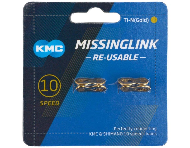 KMC Missing Link حلقة مفقودة KMC 10 سرعات فضية (زرقاء) - Image 2